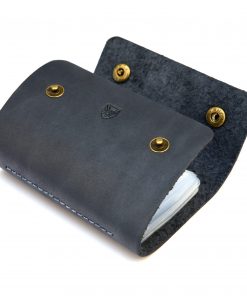 Phoenix Charm Handcrafted Soft Leather Credit / ID Cards Holder Wallet