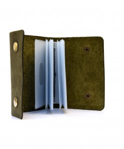 Phoenix Charm Handcrafted Soft Leather Credit / ID Cards Holder Wallet