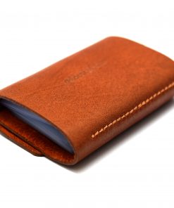 Phoenix Charm Handcrafted Soft Leather Credit / ID Cards Holder Wallet