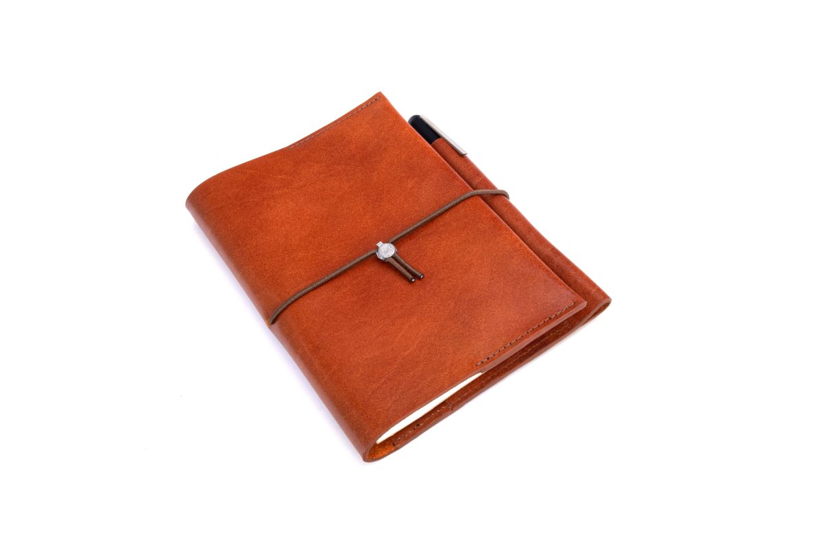 leather notebook